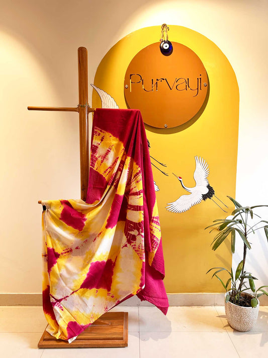 Tie and Dye Block Print